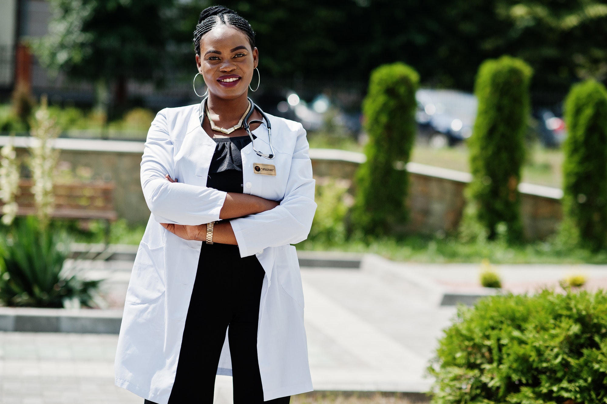 African doctor student